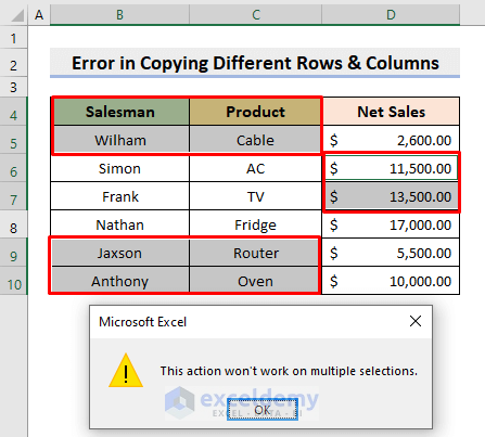 3 Ways to Fix Copy-Paste Issues in Excel