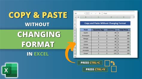 Excel Copy-Paste: Solving Font Color Issues