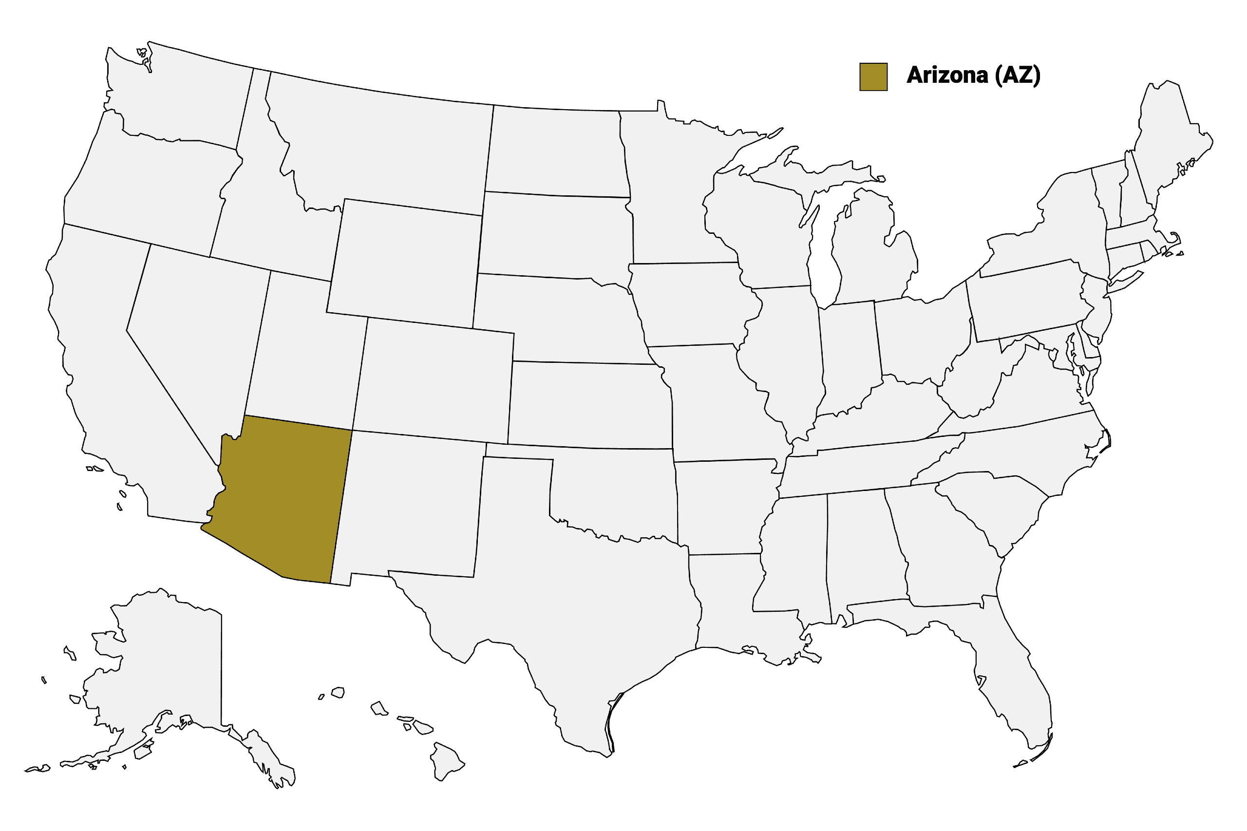Counties Of Arizona Map Counties Of Arizona Map