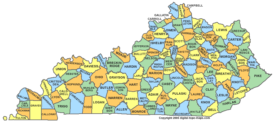 Exploring Kentucky's 120 Counties.
