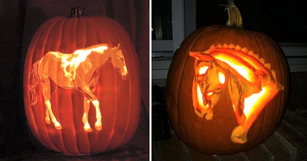 Cowboy And His Horse Co Pumpkin Carving Pumpkin Carving Patterns Cowboy And His Horse Co Pumpkin Carving Pumpkin Carving Patterns
