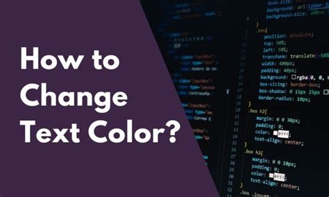 Css How To Change Text Color Explained With Simplest Guidance Life In Coding Css How To Change Text Color Explained With Simplest Guidance Life In Coding