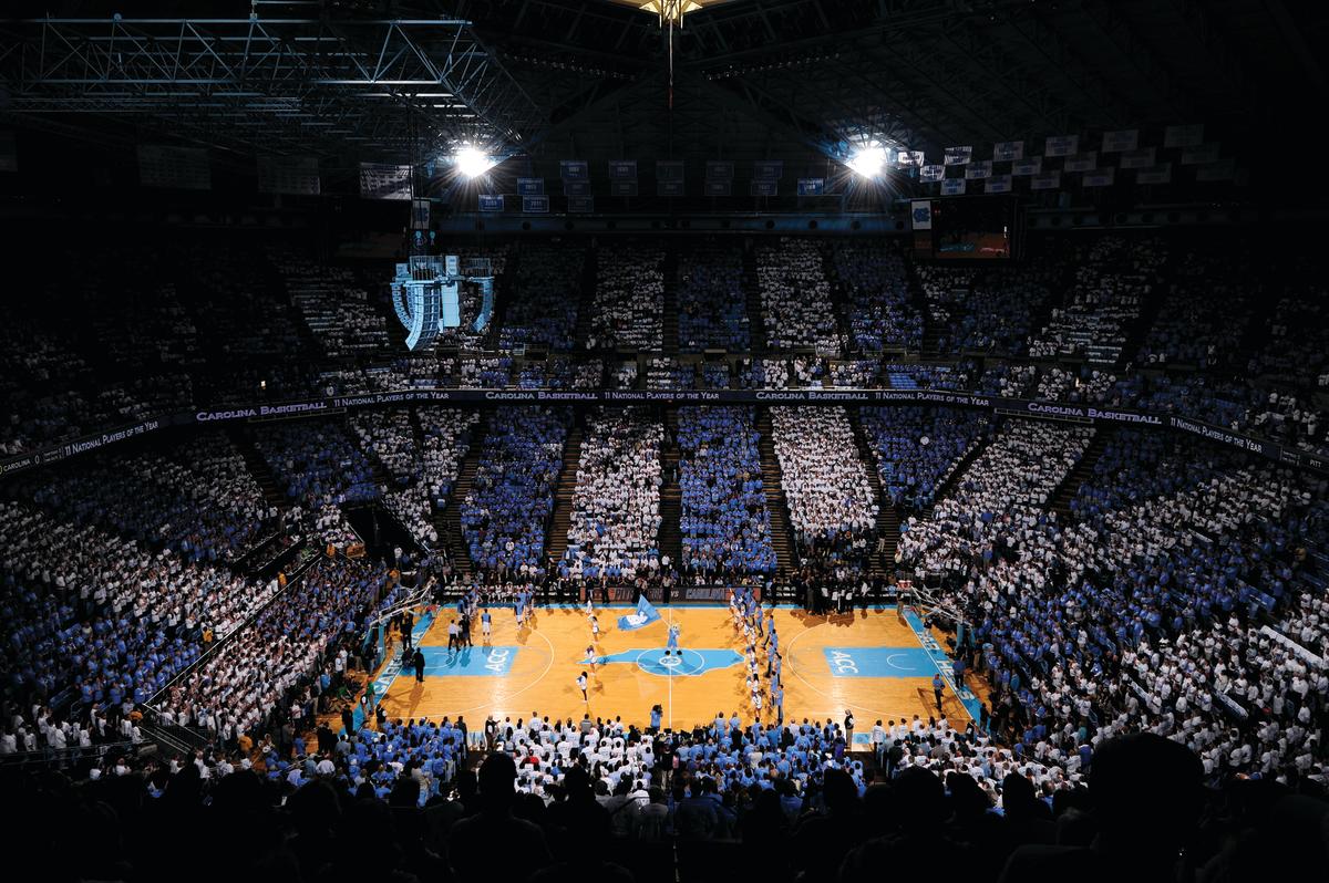 Unveiling the Dean E. Smith Center Unveiling the Dean E. Smith Center