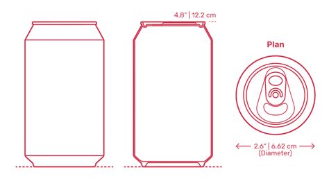 Unveiling the Pop Can's Dimensions
