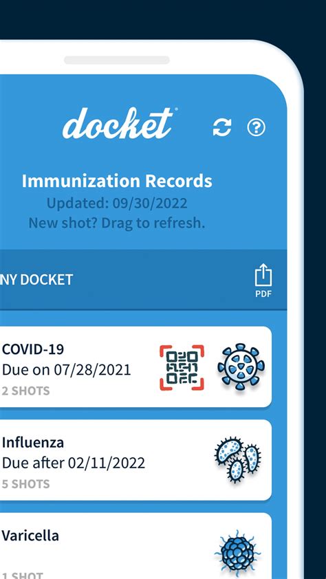 Docket Immunization Records For Iphone Download Docket Immunization Records For Iphone Download