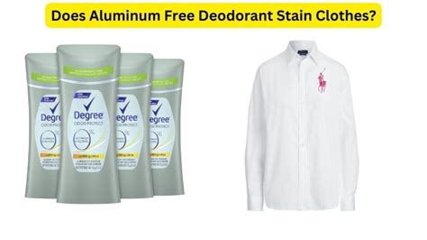 3 Ways to Prevent Deodorant Stains