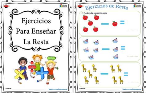 Ejercicios Para Ense Ar A Restar A Ni Os Pdf Ayuda Docente Ejercicios Para Ense Ar A Restar A Ni Os Pdf Ayuda Docente