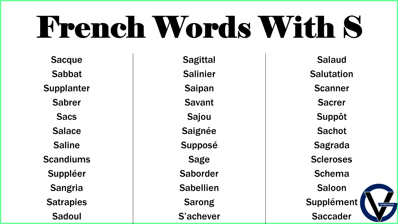 Essential French Words Every English Learner Must Know Eslbuzz Essential French Words Every English Learner Must Know Eslbuzz