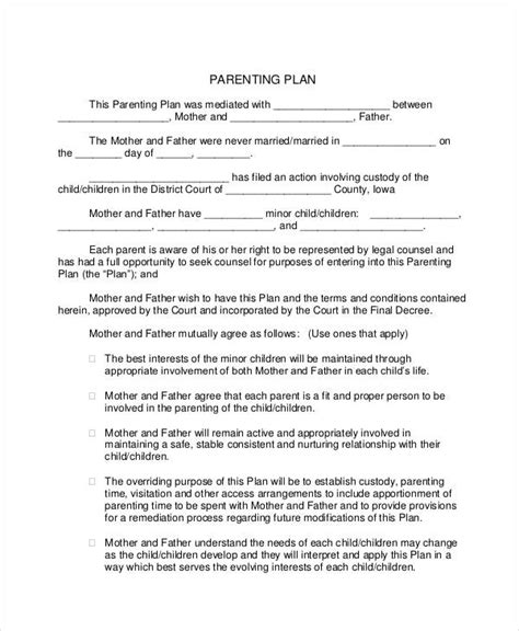 The Ultimate Guide: 10 Parenting Plan Tips