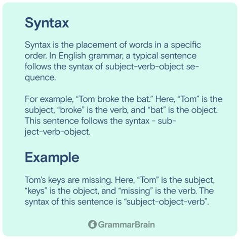 Syntax Simplified: 5 Easy Tips