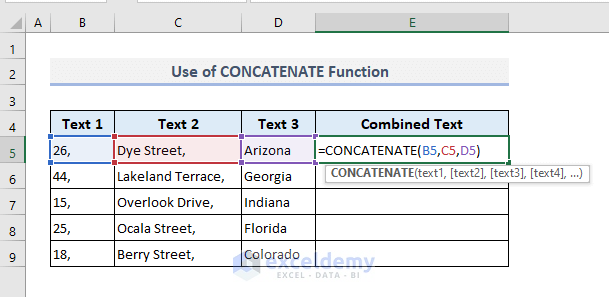 Excel Magic: Uniting Columns in One Swift Move