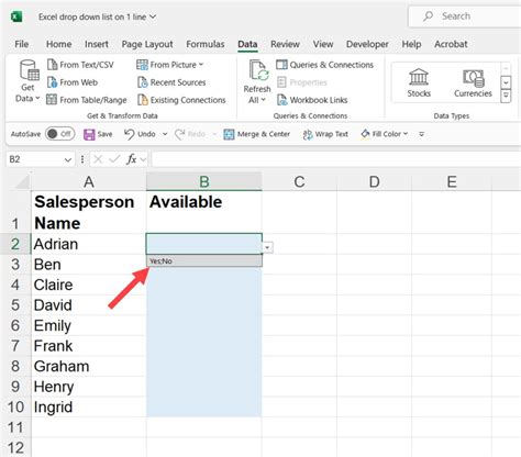 Excel Dropdown List On One Line Only Auditexcel Co Za Excel Dropdown List On One Line Only Auditexcel Co Za
