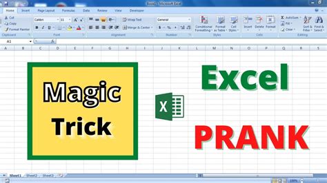Excel Magic Trick Excel Simple Magic Trick To Prank Your Friends Excel Prank Excel Excel Magic Trick Excel Simple Magic Trick To Prank Your Friends Excel Prank Excel