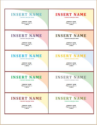 4 Ways to Create Excel Name Tags