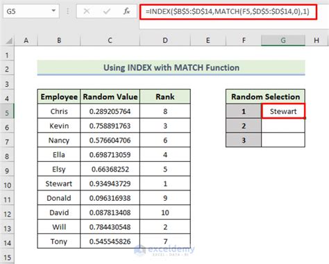 Excel Trick: Random Selection Made Easy