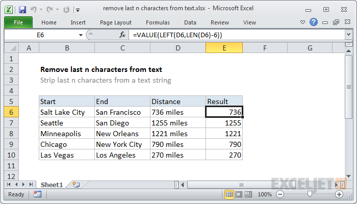 Remove Unwanted Text: Excel's Simple Fix