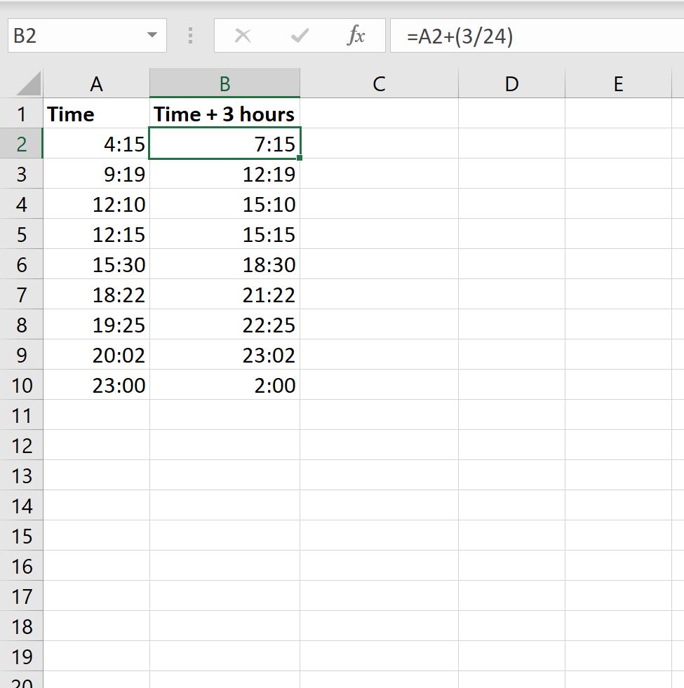 5 Easy Ways to Subtract Hours in Excel