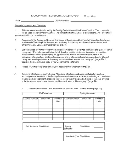 The Ultimate Faculty Report Guide