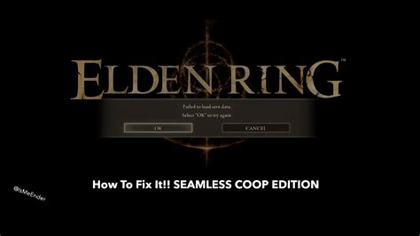 Elden Ring: Save Data Load Error Fix