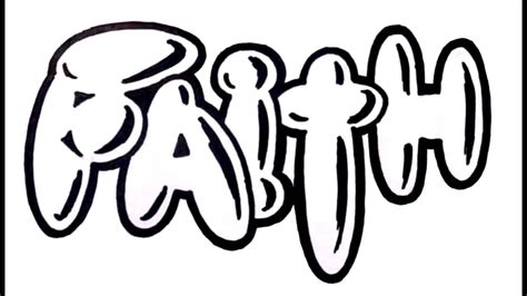 5 Easy Steps to Faith Bubble Letters