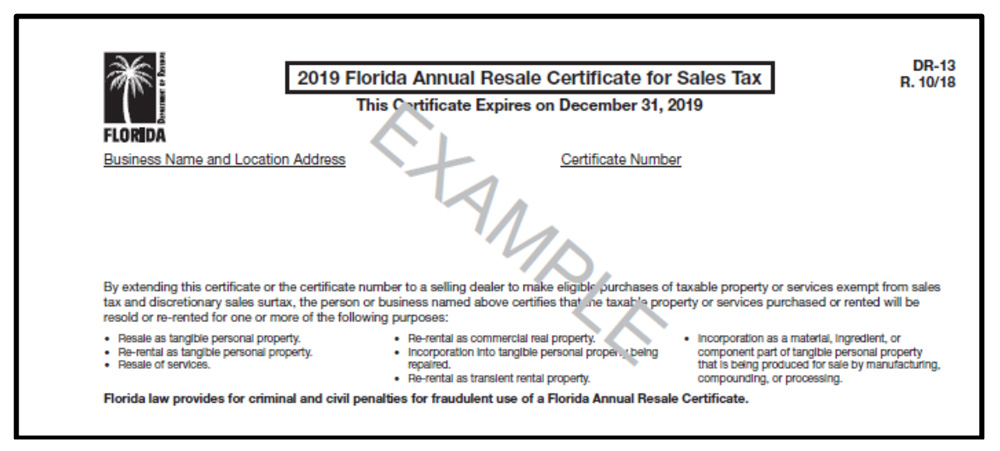 Everything You Need to Know About FL Resale Certificate Everything You Need to Know About FL Resale Certificate