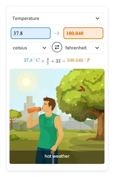 Flexi Answers What Is The Fahrenheit Value Of 37 8 Degrees Celsius Ck 12 Foundation