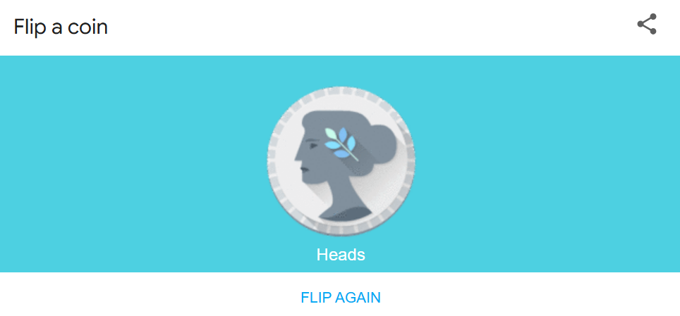 5 Quick Ways to Flip a Coin with Google