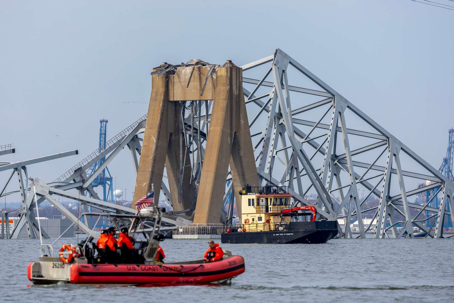 Francis Scott Key Bridge Collapse 6 Missing People Presumed Dead Active Search Suspended Boston 25 News Francis Scott Key Bridge Collapse 6 Missing People Presumed Dead Active Search Suspended Boston 25 News