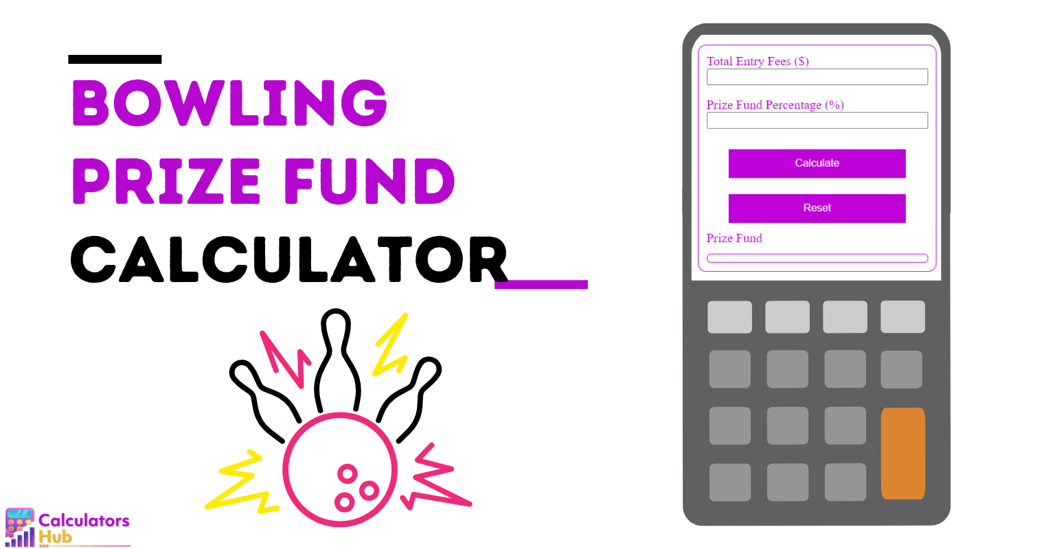 Calculate Your Bowling Prize Fund Now