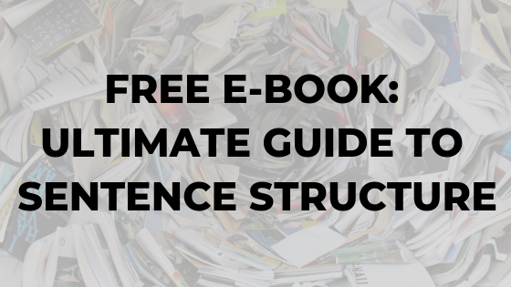 Free E Book The Ultimate Guide To Sentence Structure Dr Karen Speech And Language Sentence Free E Book The Ultimate Guide To Sentence Structure Dr Karen Speech And Language Sentence