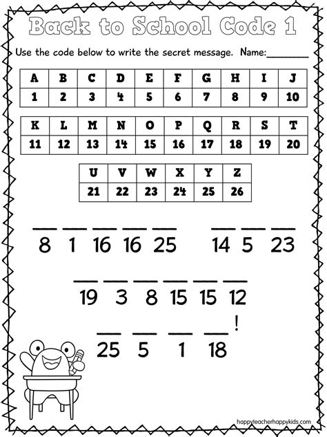 Free Printable Secret Code Worksheets Alphabetworksheetsfree Com Free Printable Secret Code Worksheets Alphabetworksheetsfree Com