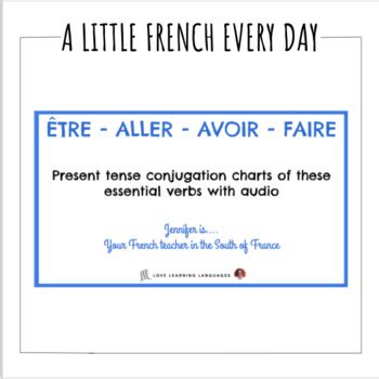 French Present Tense Conjugation Chart Tre Aller Avoir Faire French Present Tense Conjugation Chart Tre Aller Avoir Faire