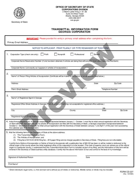 Fulton Georgia Articles Of Incorporation For Domestic For Profit Fulton Georgia Articles Of Incorporation For Domestic For Profit