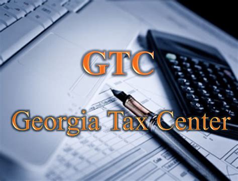 Navigating the GA GTC Tax Center
