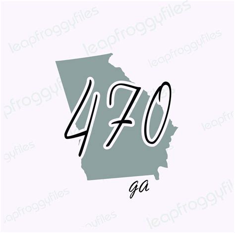 Georgia Area Code 470 Area Code 470 Svg File Svg Png Eps Etsy Georgia Area Code 470 Area Code 470 Svg File Svg Png Eps Etsy