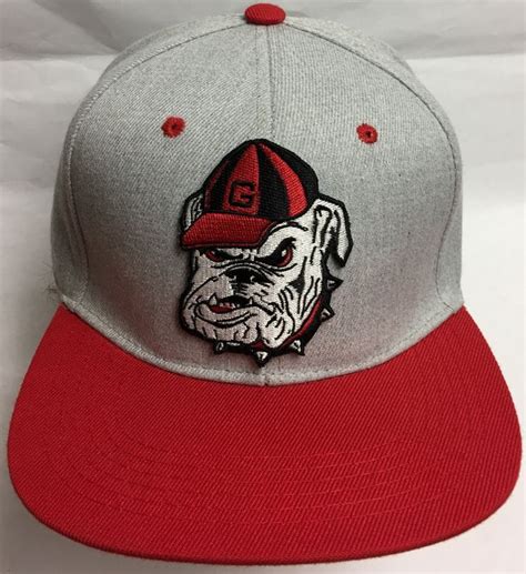 Georgia Bulldogs Adjustable Snapback Cap Etsy Unique Hats Georgia Georgia Bulldogs Adjustable Snapback Cap Etsy Unique Hats Georgia