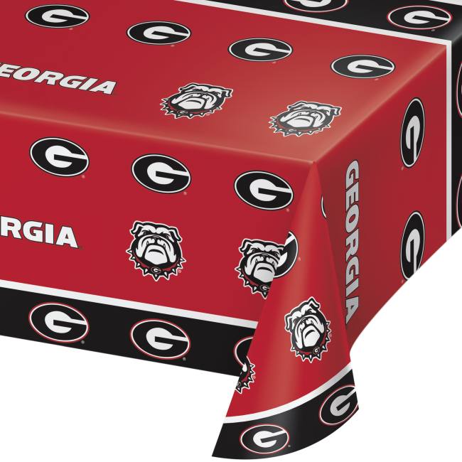 Elevate Your Tailgate: Georgia Bulldogs Tablecloth