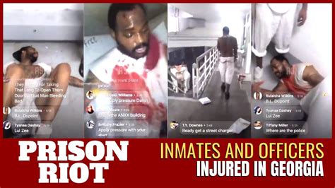 Georgia Prison Riot Leaves 2 Officers And 3 Inmates Wounded In Ware Georgia Prison Riot Leaves 2 Officers And 3 Inmates Wounded In Ware
