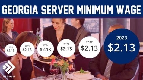 Understanding Georgia's Server Minimum Wage Understanding Georgia's Server Minimum Wage
