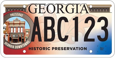 A Unique Guide to Georgia Plates