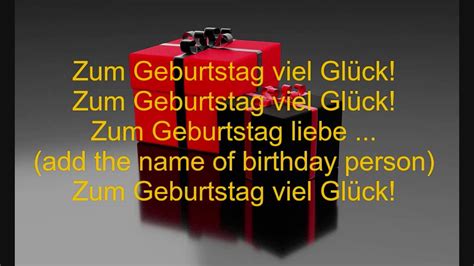 5 Ways to Sing Happy Birthday in German