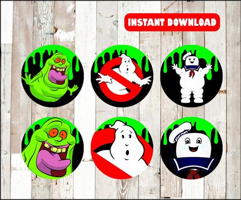 Ghostbusters Toppers Instant Download Ghostbusters Cupcakes Etsy M Xico Ghostbusters Toppers Instant Download Ghostbusters Cupcakes Etsy M Xico