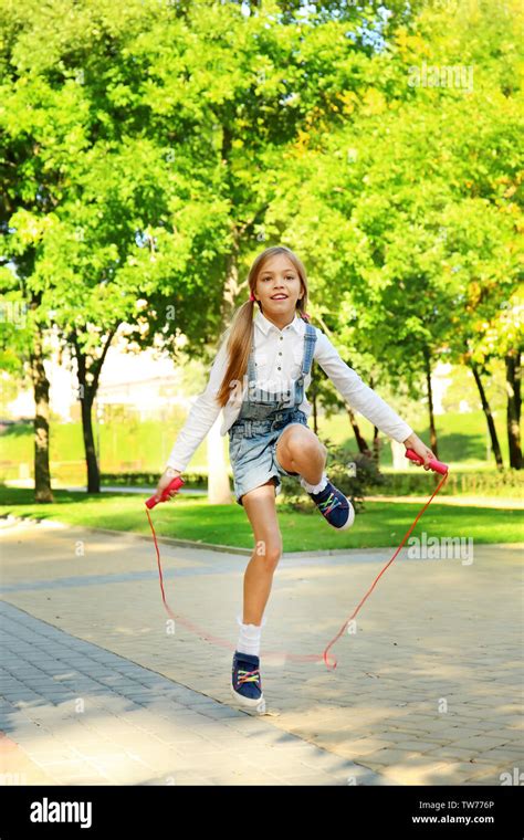 Girl Jumping Rope Girl Jumping Rope