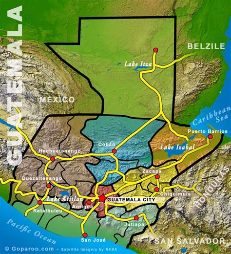 Guatemala Touristic Regions Goparoo Guatemala Touristic Regions Goparoo