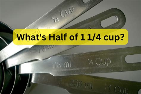 2 Easy Ways to Measure Half a Cup