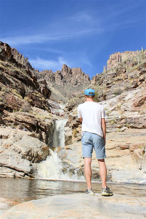 Hiking The Seven Falls Trail In Tucson Arizona Hiking The Seven Falls Trail In Tucson Arizona