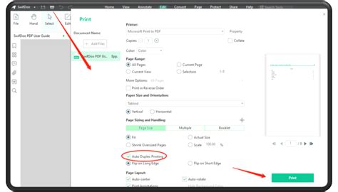 Print Double-Sided PDFs in a Snap