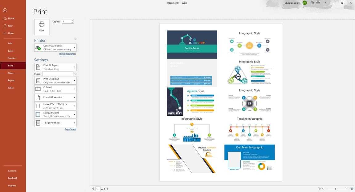 4 Ways to Print Multiple Pictures on One Page