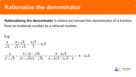 3 Simple Ways to Rationalize