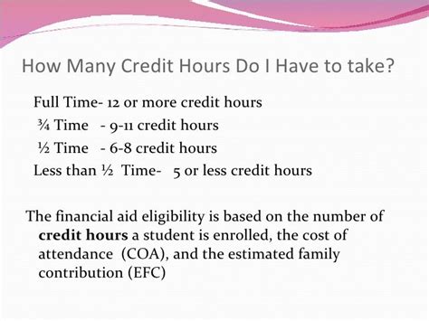 5 Ways to Determine Full-Time Credits